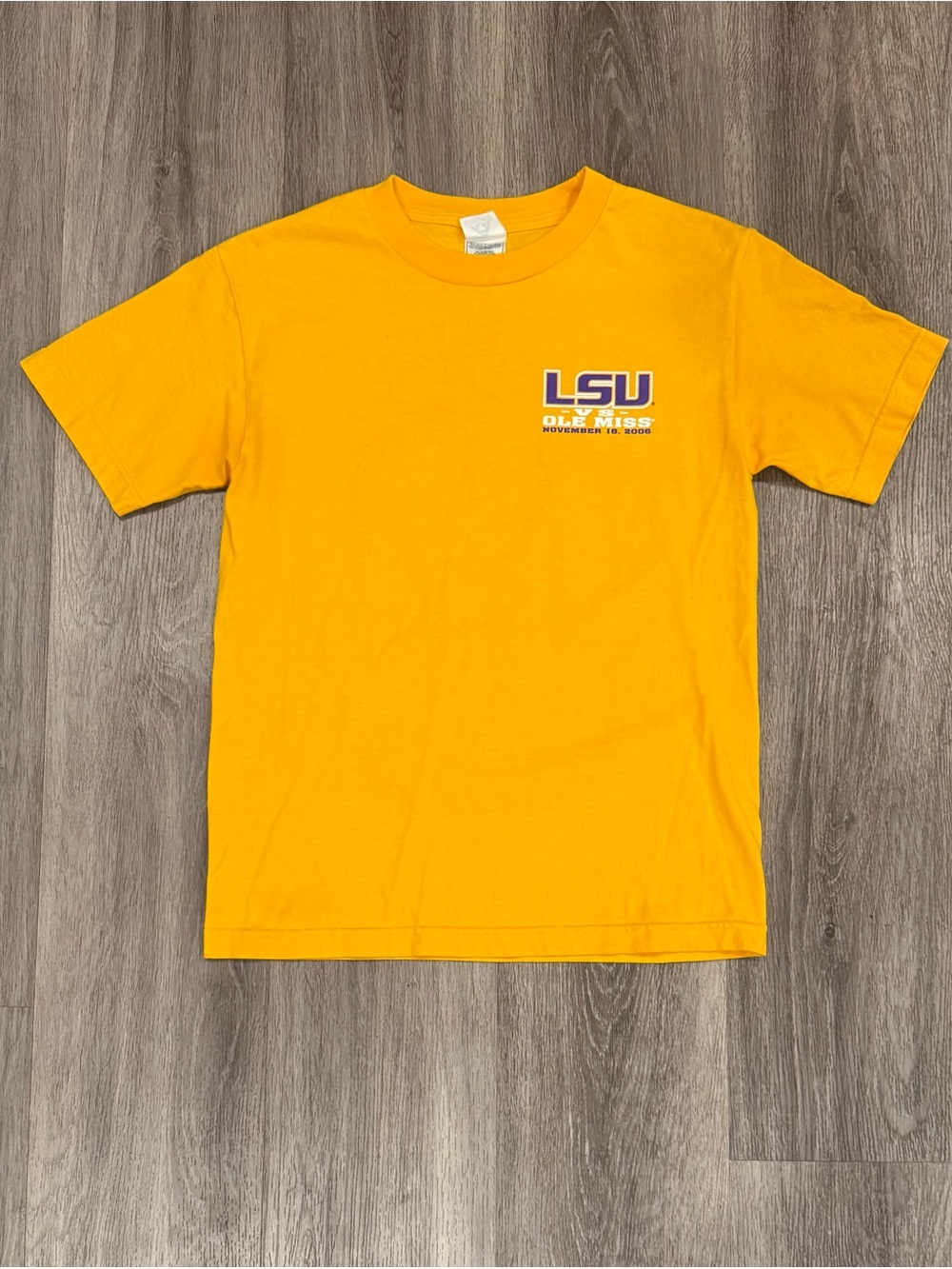 LSU Game Day Cotton Tee - LSU v Ole Miss